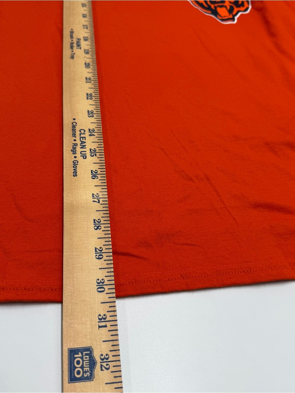 Chicago Bears NFL Team Apparel Men’s Long Sleeve T-Shirt XL Orange Da Bears NWT - Picture 11 of 12